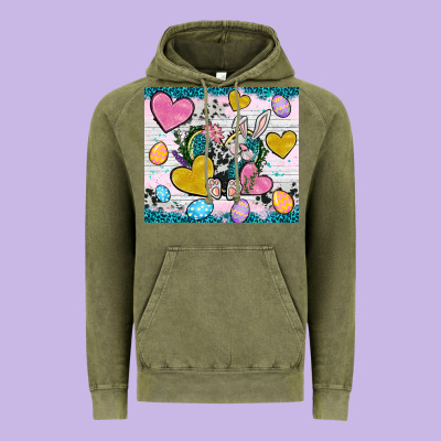 Easter Hearts Cowhide Tumbler Easter Day Vintage Hoodie Designed By Neo Western