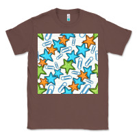 Chestnut stars school seamless pattern Classic Tee - BundleAndBundleShop