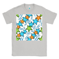 Moon Dust stars school seamless pattern Classic Tee - BundleAndBundleShop