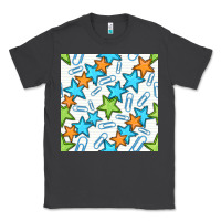 Smoke stars school seamless pattern Classic Tee - BundleAndBundleShop