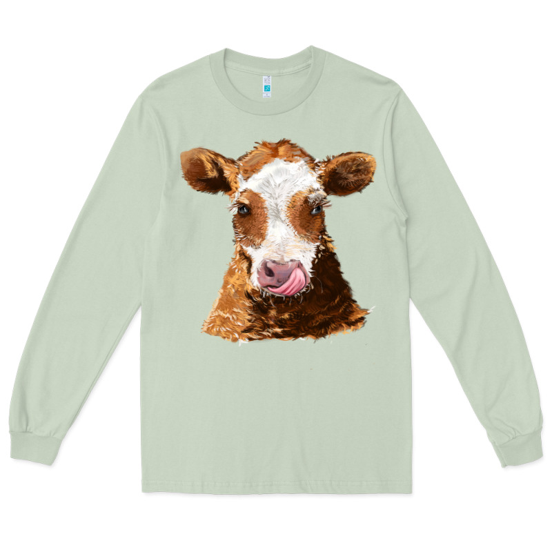 Guernsey Cow Long Sleeve Tee by AdoDesignShop | Teevron