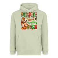 Matcha Pumpkin Spice And Everything Nice Heavyweight Hoodie - MaliasSmallBusiness