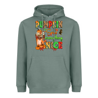Sage Pumpkin Spice And Everything Nice Heavyweight Hoodie - MaliasSmallBusiness