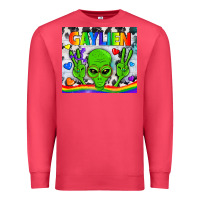 Cardinal LGBTQ Gaylien Tumbler Premium Sweatshirt - BundleAndBundleShop