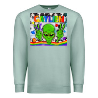 Seafoam LGBTQ Gaylien Tumbler Premium Sweatshirt - BundleAndBundleShop