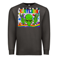 Smoke LGBTQ Gaylien Tumbler Premium Sweatshirt - BundleAndBundleShop