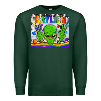 Sports Green LGBTQ Gaylien Tumbler Premium Sweatshirt - BundleAndBundleShop