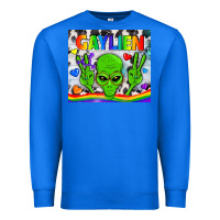 True Royal LGBTQ Gaylien Tumbler Premium Sweatshirt - BundleAndBundleShop
