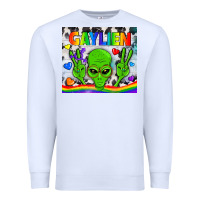 White LGBTQ Gaylien Tumbler Premium Sweatshirt - BundleAndBundleShop