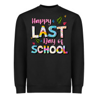 Black happy last day of school Heavyweight Sweatshirt - JahusDesignShop