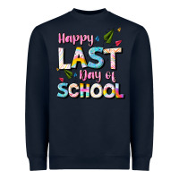 Navy happy last day of school Heavyweight Sweatshirt - JahusDesignShop