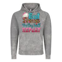 Cloud Rock eat sleep volleyball repeat Vintage Hoodie - HRA Design Shop
