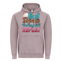 Vintage Zinc eat sleep volleyball repeat Vintage Hoodie - HRA Design Shop