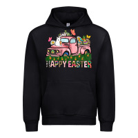 Black Happy Easter Day truck Urban Hoodie - HowdyJamesFarm