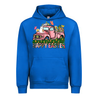 Cobalt Happy Easter Day truck Urban Hoodie - HowdyJamesFarm