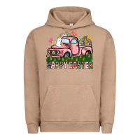 Pigment Burro Happy Easter Day truck Urban Hoodie - HowdyJamesFarm