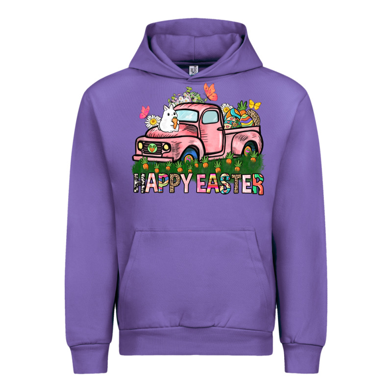 Happy Easter Day Truck Urban Hoodie by HowdyJamesFarm | Teevron