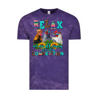 Cloud Purple relax we are all crazy  competition Vintage Tee - AdoDesignShop