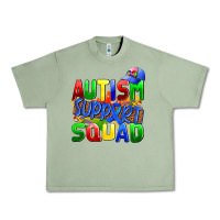 Oil Green autısm support squad Urban Heavy Tee - AdoDesignShop