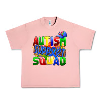 Salmon autısm support squad Urban Heavy Tee - AdoDesignShop