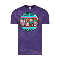 Cloud Purple nurse car coasters Vintage Tee - AdoDesignShop