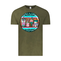 Vintage Olive nurse car coasters Vintage Tee - AdoDesignShop