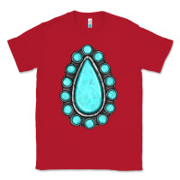 Red gemstone Classic Tee - JahusDesignShop