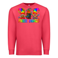 Cardinal LGBTQ Free Hugs Gnomes Premium Sweatshirt - BundleAndBundleShop