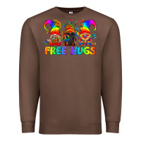 Chestnut LGBTQ Free Hugs Gnomes Premium Sweatshirt - BundleAndBundleShop