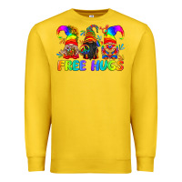 Lemon LGBTQ Free Hugs Gnomes Premium Sweatshirt - BundleAndBundleShop