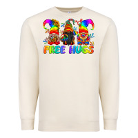Sandshell LGBTQ Free Hugs Gnomes Premium Sweatshirt - BundleAndBundleShop