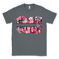 Charcoal Heather breast cancer emt emergency medical technician Classic Tee - LillyAllenDesigns