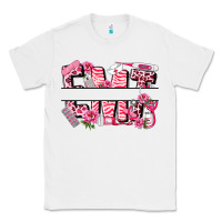 White breast cancer emt emergency medical technician Classic Tee - LillyAllenDesigns