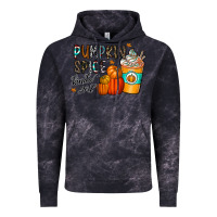 Cloud Black pumpkin spice kinda girl Vintage Hoodie - CowhideDigitalArt