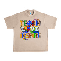 French Oak teach love inspire Urban Heavy Tee - AdoDesignShop