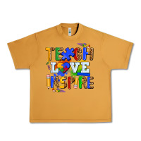 Peanut Butter teach love inspire Urban Heavy Tee - AdoDesignShop