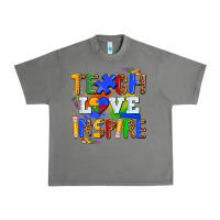 Tornado teach love inspire Urban Heavy Tee - AdoDesignShop