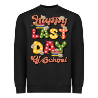 Black happy last day of school Heavyweight Sweatshirt - JahusDesignShop