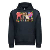 Navy Happy Easter Dental Urban Hoodie - HowdyJamesFarm