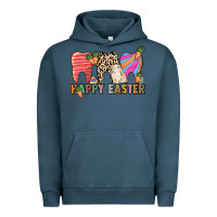 Pigment Midnight Navy Happy Easter Dental Urban Hoodie - HowdyJamesFarm