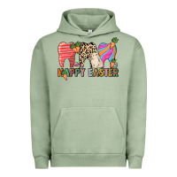 Pigment Oil Green Happy Easter Dental Urban Hoodie - HowdyJamesFarm