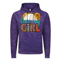 Cloud Purple love my girl volleyball Vintage Hoodie - HRA Design Shop