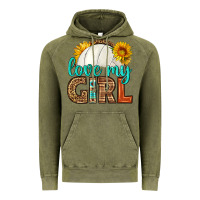 Vintage Olive love my girl volleyball Vintage Hoodie - HRA Design Shop