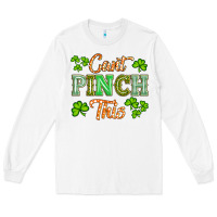 White saint patricks cant pınch this Long Sleeve Tee - Artiststas