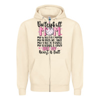 Sandshell volleyball mom Zipper Hoodie - MaliasSmallBusiness
