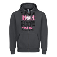 Smoke volleyball mom Zipper Hoodie - MaliasSmallBusiness