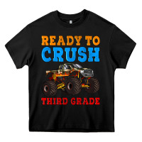 Black ready to crush third grade Heavy Core Tee - Artiststas