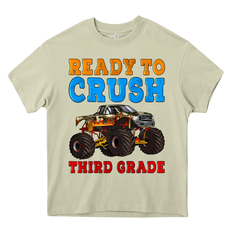 Ready To Crush Third Grade Heavy Core Tee by Artiststas | Teevron