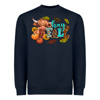 Navy hay fall heifer Heavyweight Sweatshirt - AdoDesignShop