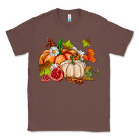 Chestnut pumpkins daisies and fall leaf's ado Classic Tee - AdoDesignShop